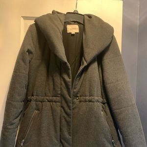 Super Soft Grey Loft Coat